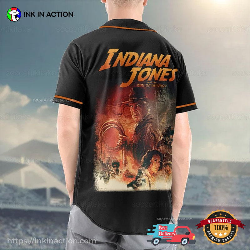 Indiana Jones And The Dial Of Destiny Baseball Jersey Shirt