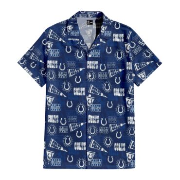 Indianapolis Colts Gridiron Majesty Hawaiian Shirt