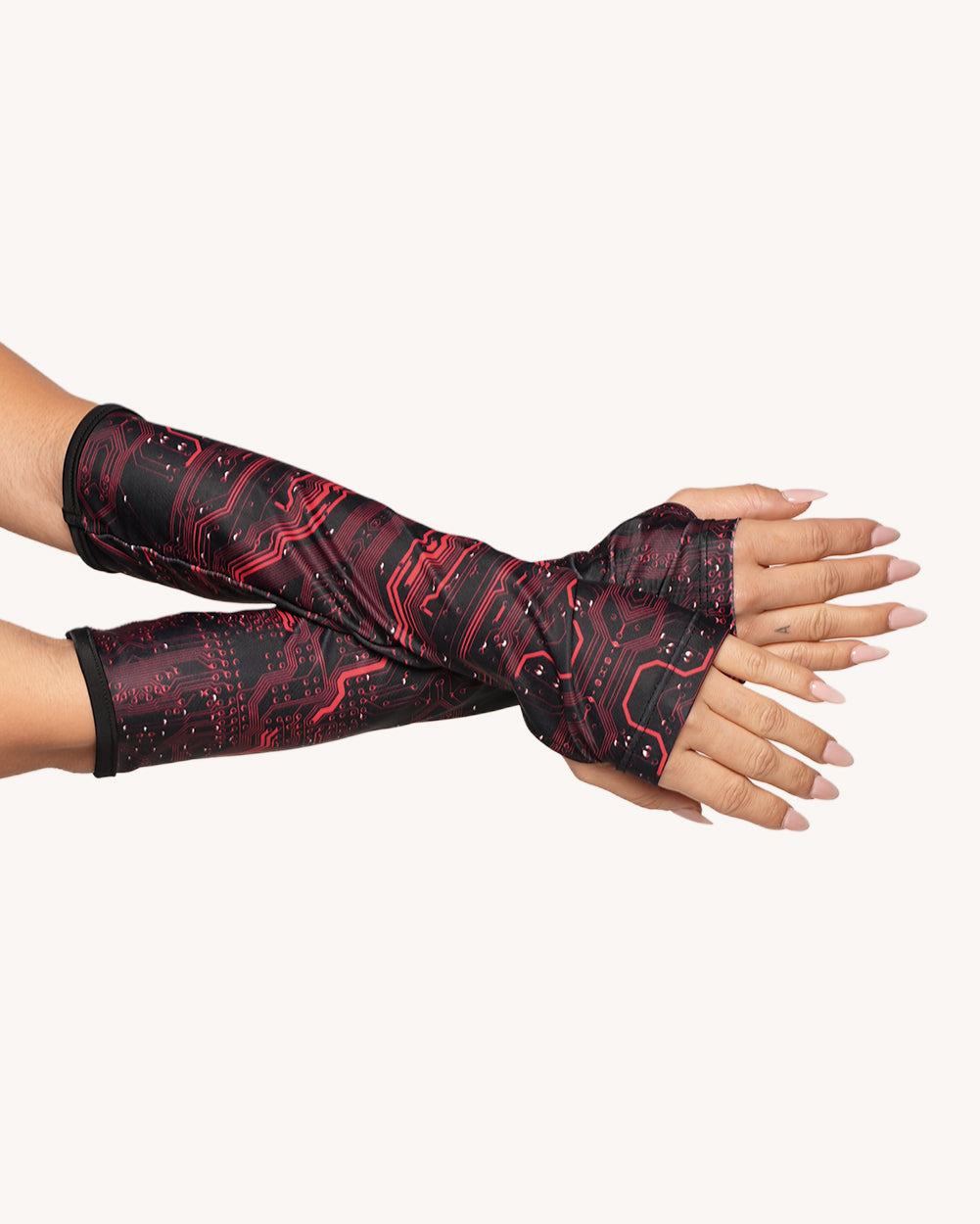 Infinite Matrix Top with Sleeves