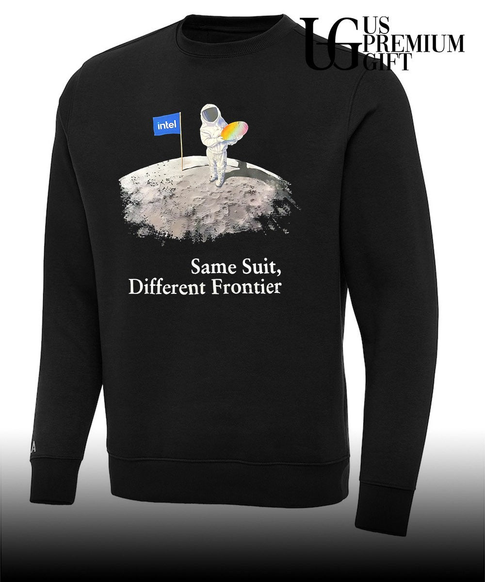 Intel Astronaut Silicon Wafer Same Suit Different Frontier shirt