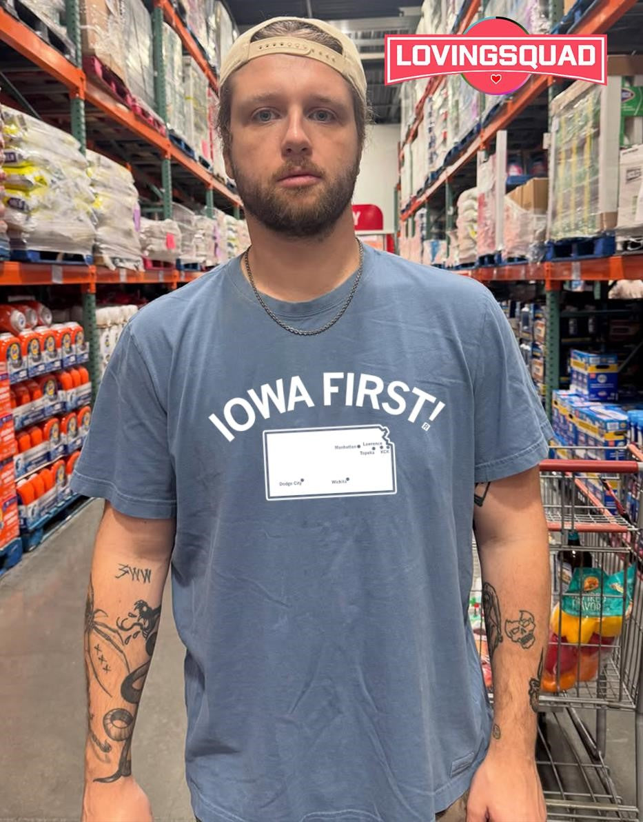 Iowa First Zach Lahn T-shirt