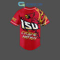 Iowa State Cyclones Nation Fan Personalized Baseball Jersey