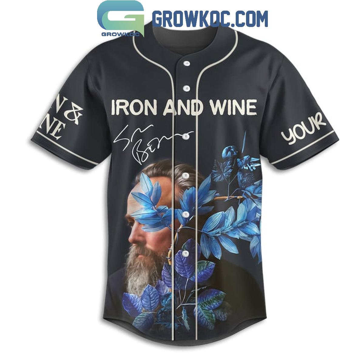 Iron And Wine Light Verse 2024 Personalized Baseball Jersey