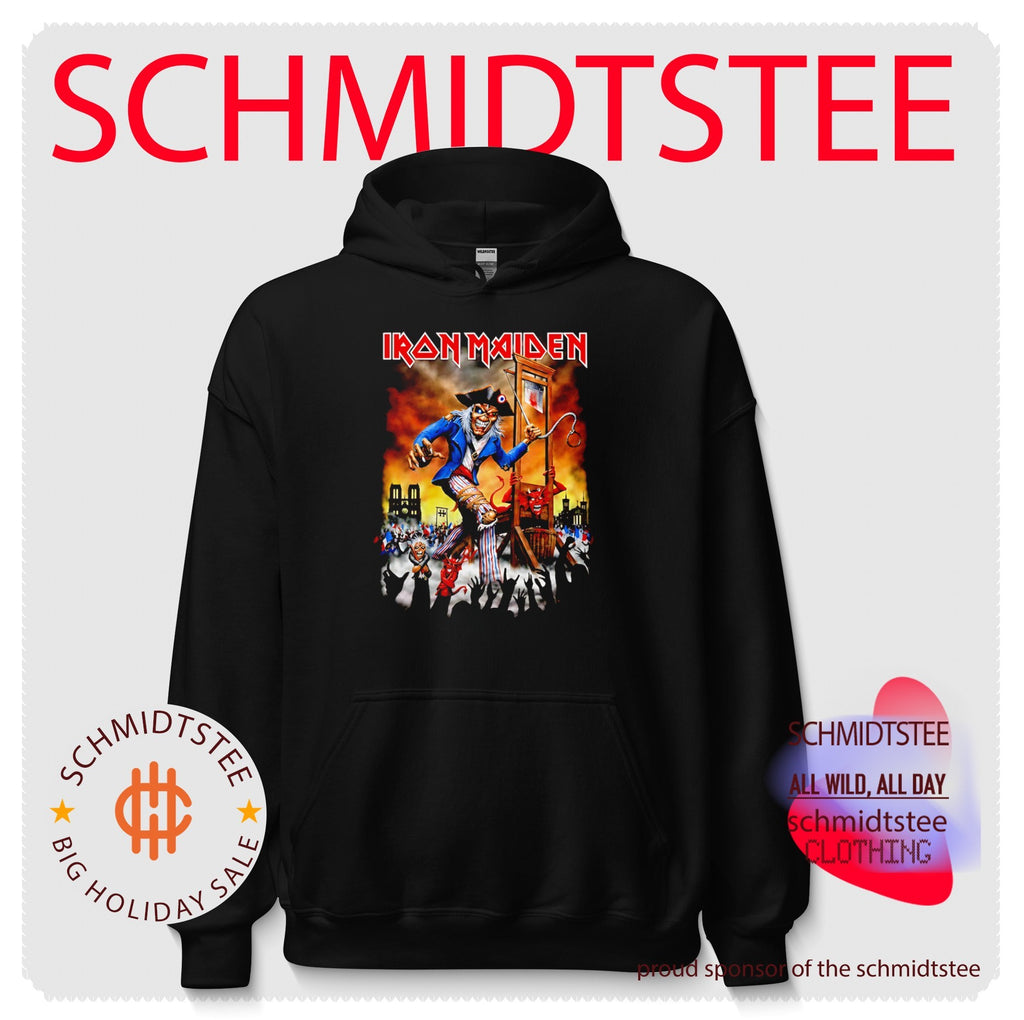 Iron Maiden Eddie Guillotine French Revolution France Tour Shirt