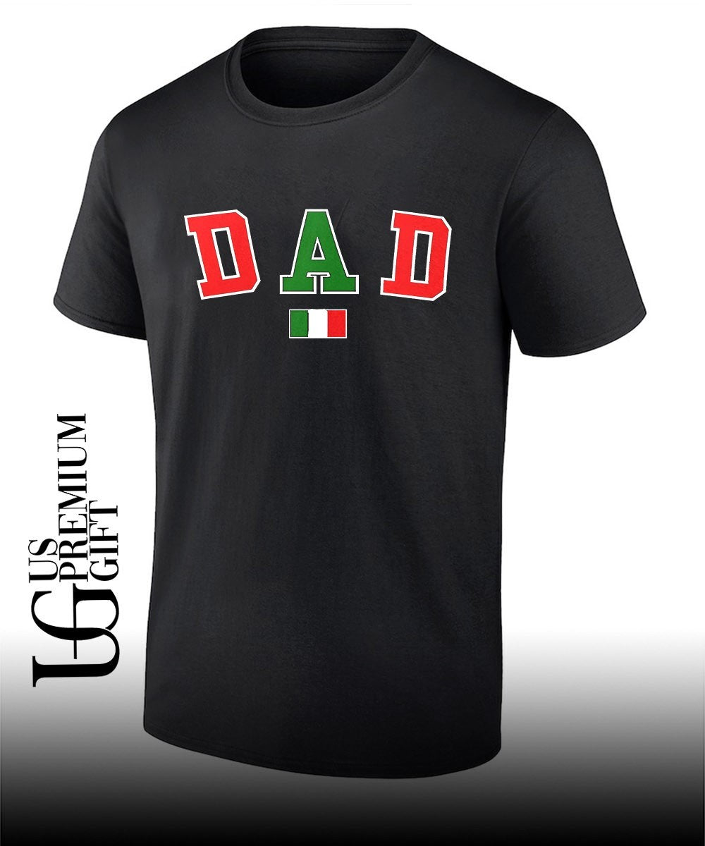 Italy Italian flag Dad Happy Father’s Day shirt