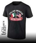 Italy USA Italian American Heritage shirt