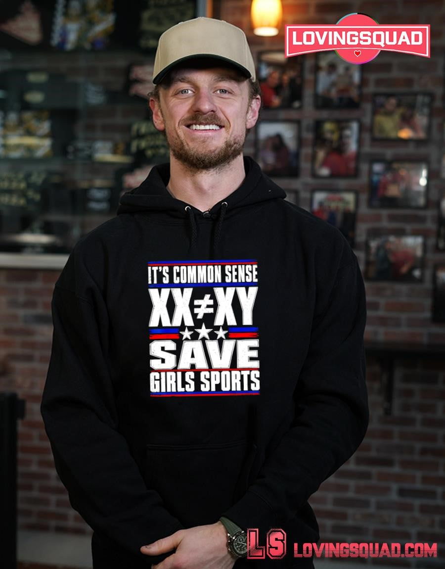 It’s Common Sense XX is Different to XY Save Girls Sports T-Shirt