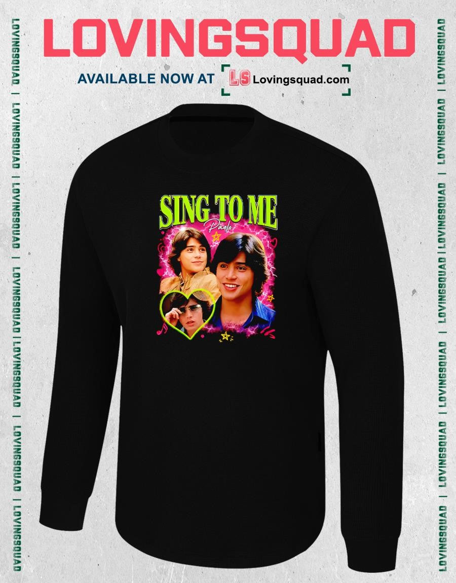 Izzie McGuire Sing To Me Paolo T-Shirt