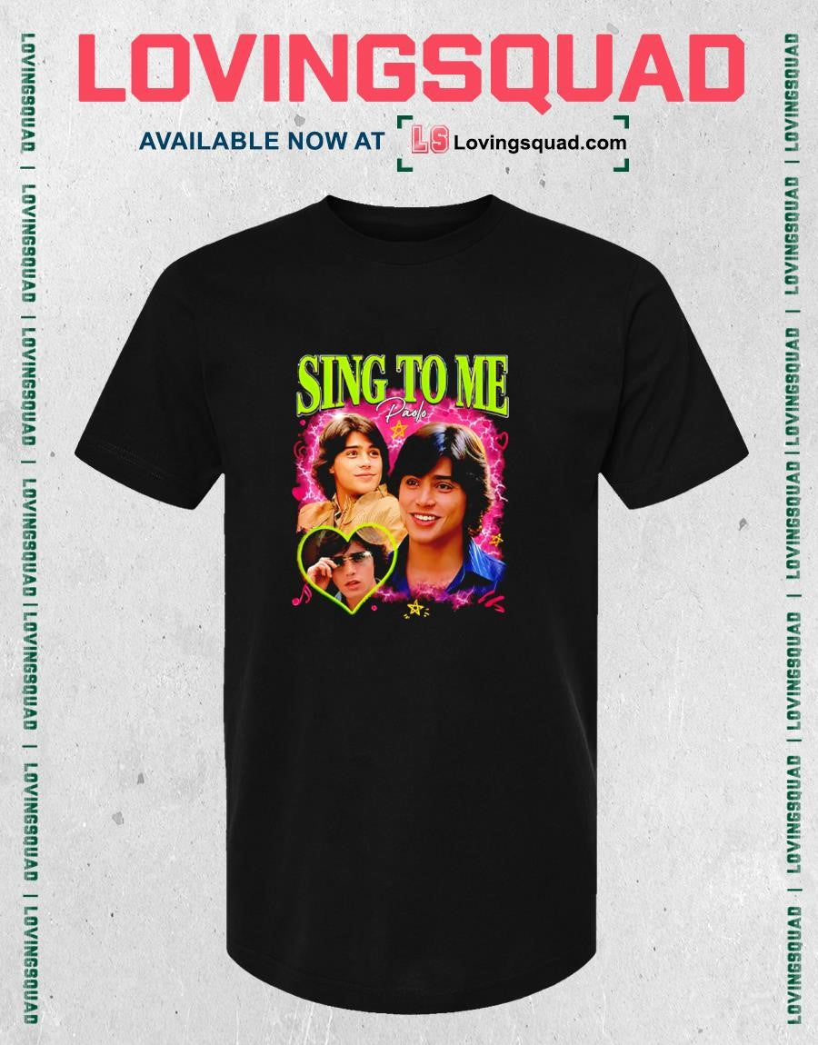 Izzie McGuire Sing To Me Paolo T-Shirt
