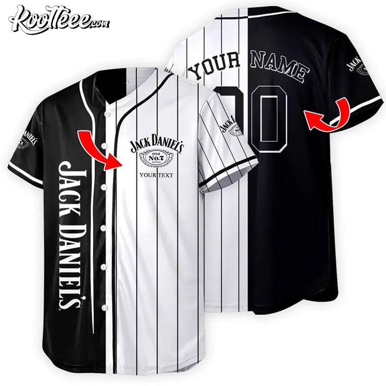 Jack Daniel’s Whiskey Baseball Jersey
