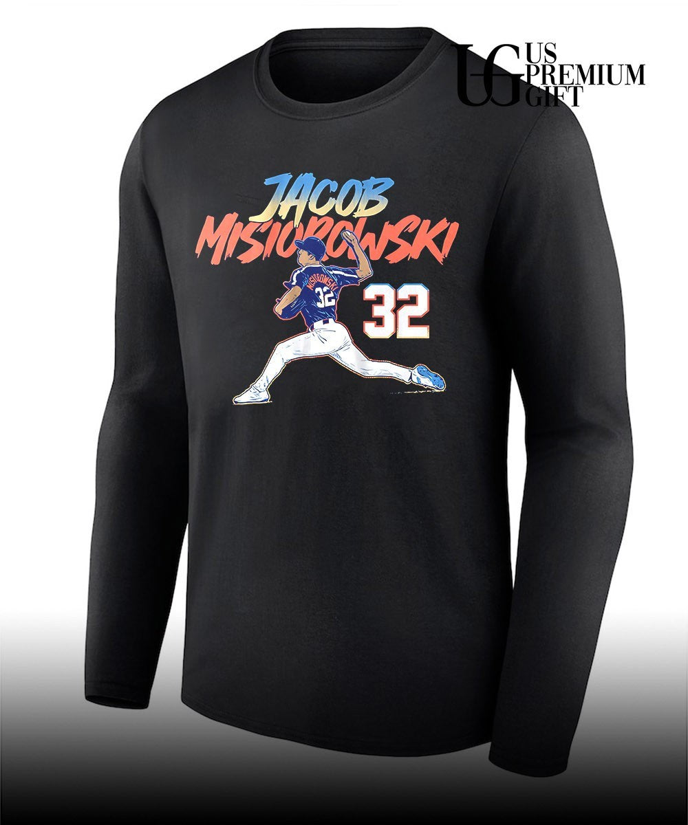 Jacob Misiorowski 32 player Milwaukee Brewers baseball shirt