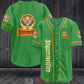 FASHION Jagermeister Baseball Jerseys Botton Shirt