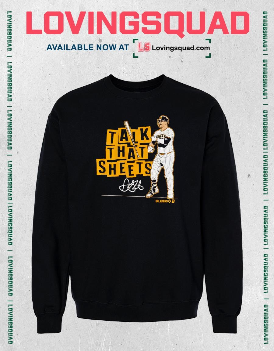 Jake Cronenworth Talk That Sheets Signature T-shirt