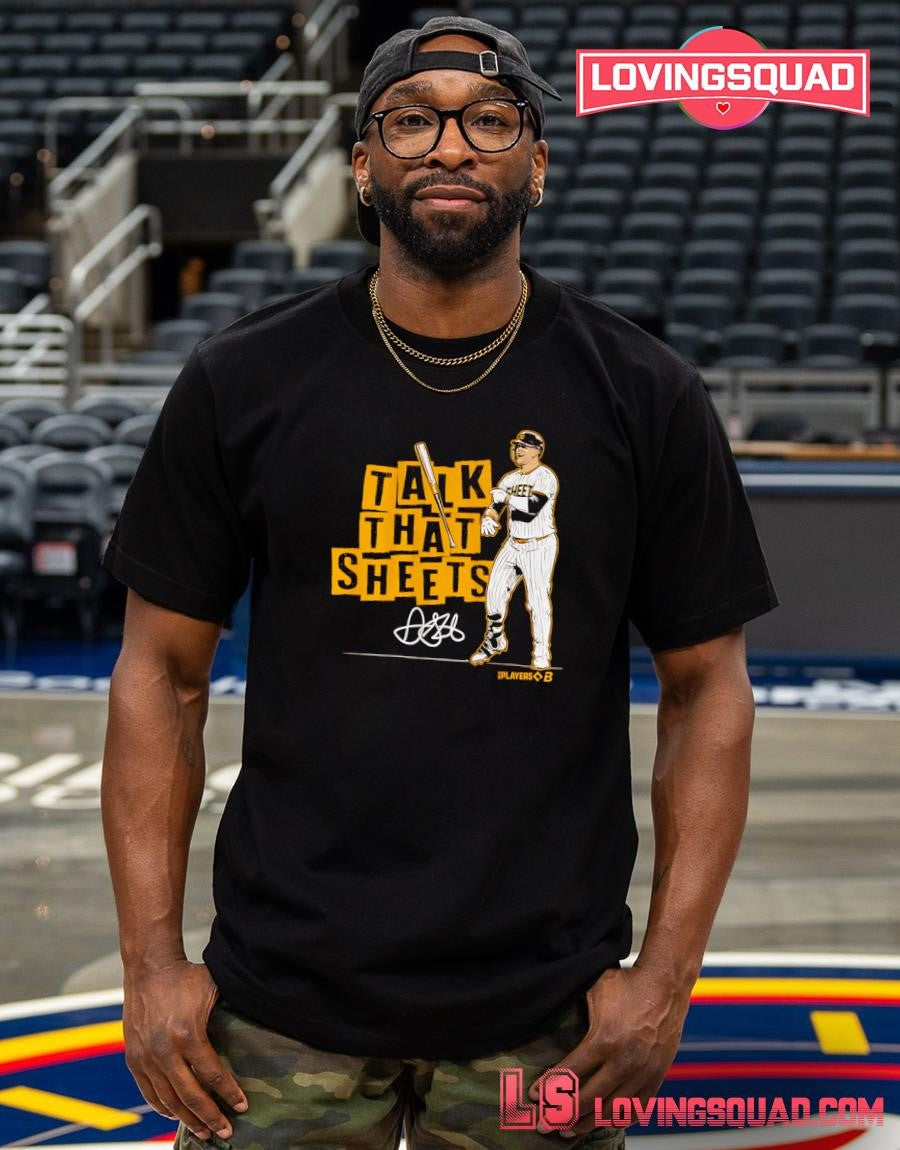 Jake Cronenworth Talk That Sheets Signature T-shirt