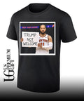 Jalen Brunson Trump Not Welcome Sign Anti Donald Trump Finals 2026 shirt