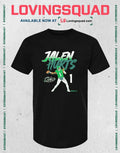 Jalen Hurts Name & Number Pose Signature T-Shirt
