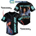 Janet Jackson Dream About Us Together Again Personalized Baseball Jersey
