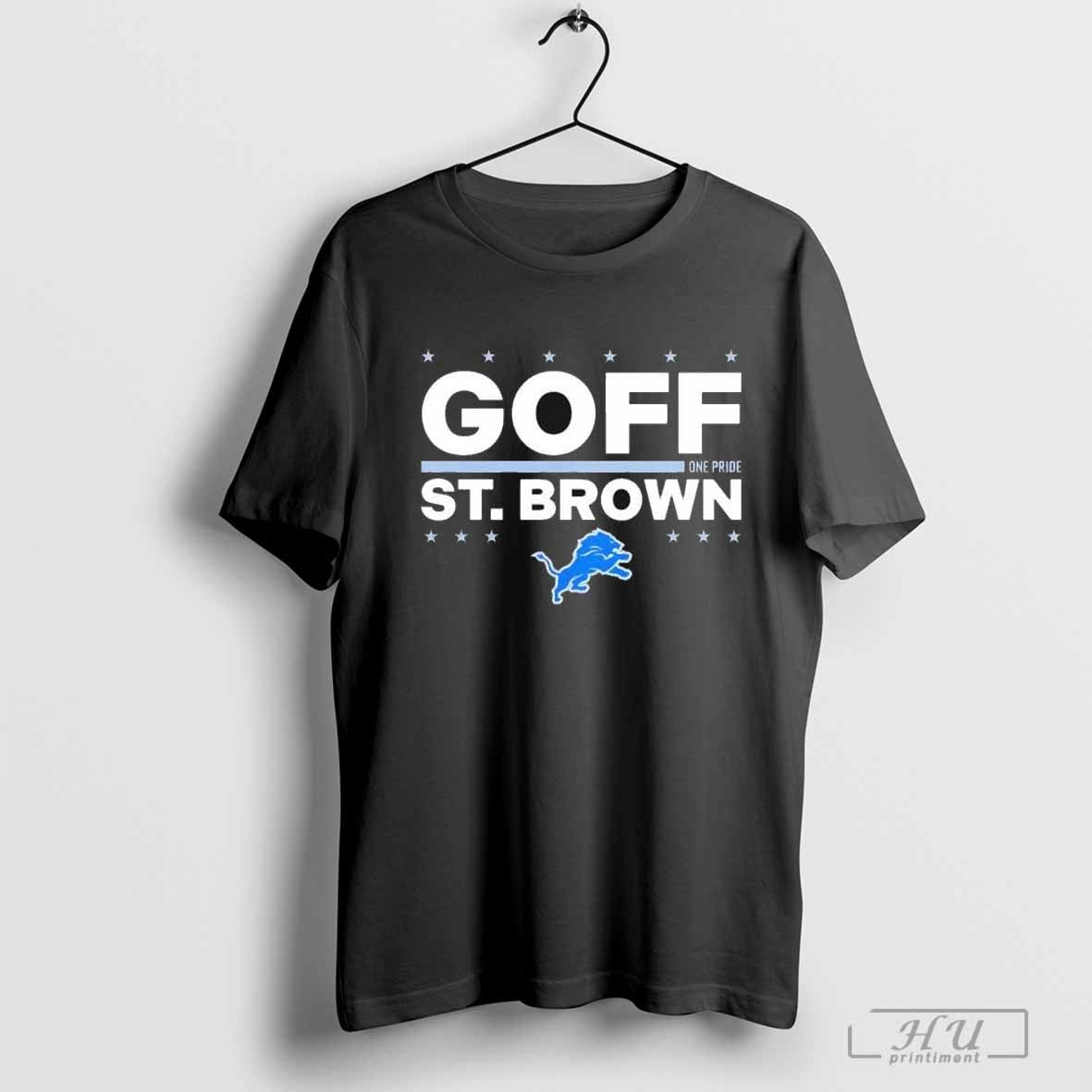 Jared Goff And Amon Ra St Brown One Pride Detroit Lions Election Players T-Shirts, Hoodie, Sweatshirt | InkRitualCo.com