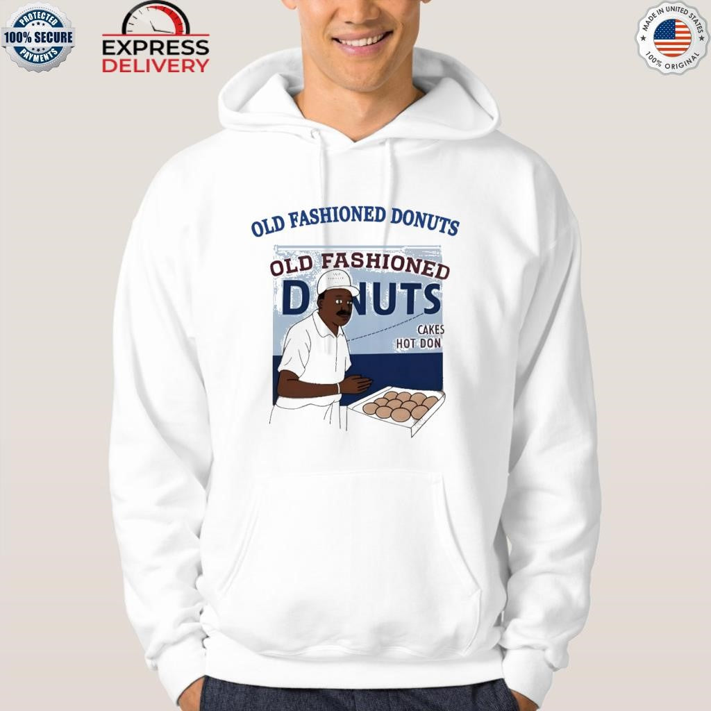 Jason Kelce Wear Old Fashioned Donuts Shirt With Suit