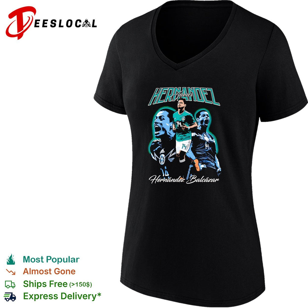 Javier Hernandez Balcazar Mexico portrait shirt