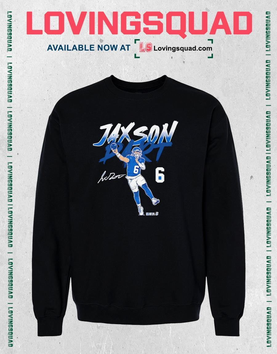 Jaxson Dart Name & Number Pose Signature T-Shirt