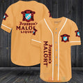 FASHION Jeppsons Malort Liqueur Baseball Jerseys Botton Shirt