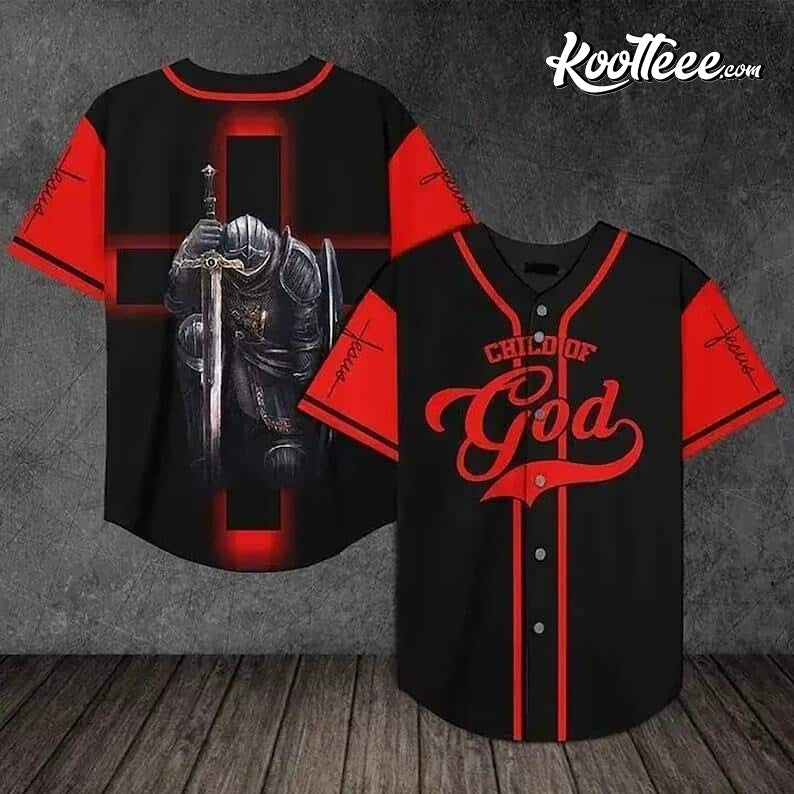 Jesus Child Of God Baseball Jersey