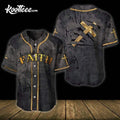 Jesus Cross Christian Gift For Men Baseball Jersey