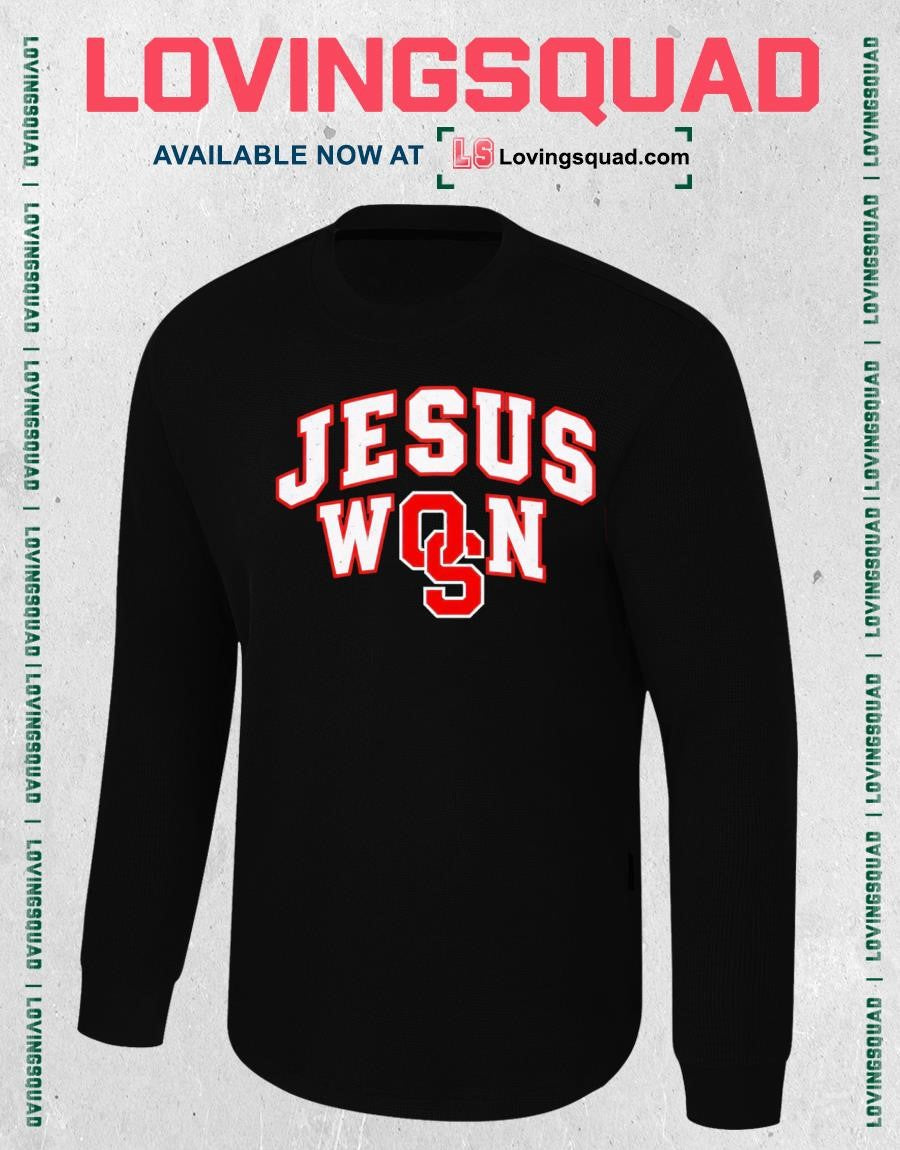 Jesus Won Distressed Religious Christian T-shirt