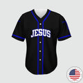 Jesus way maker miracle worker promise keeper light in the darkness Baseball Jersey