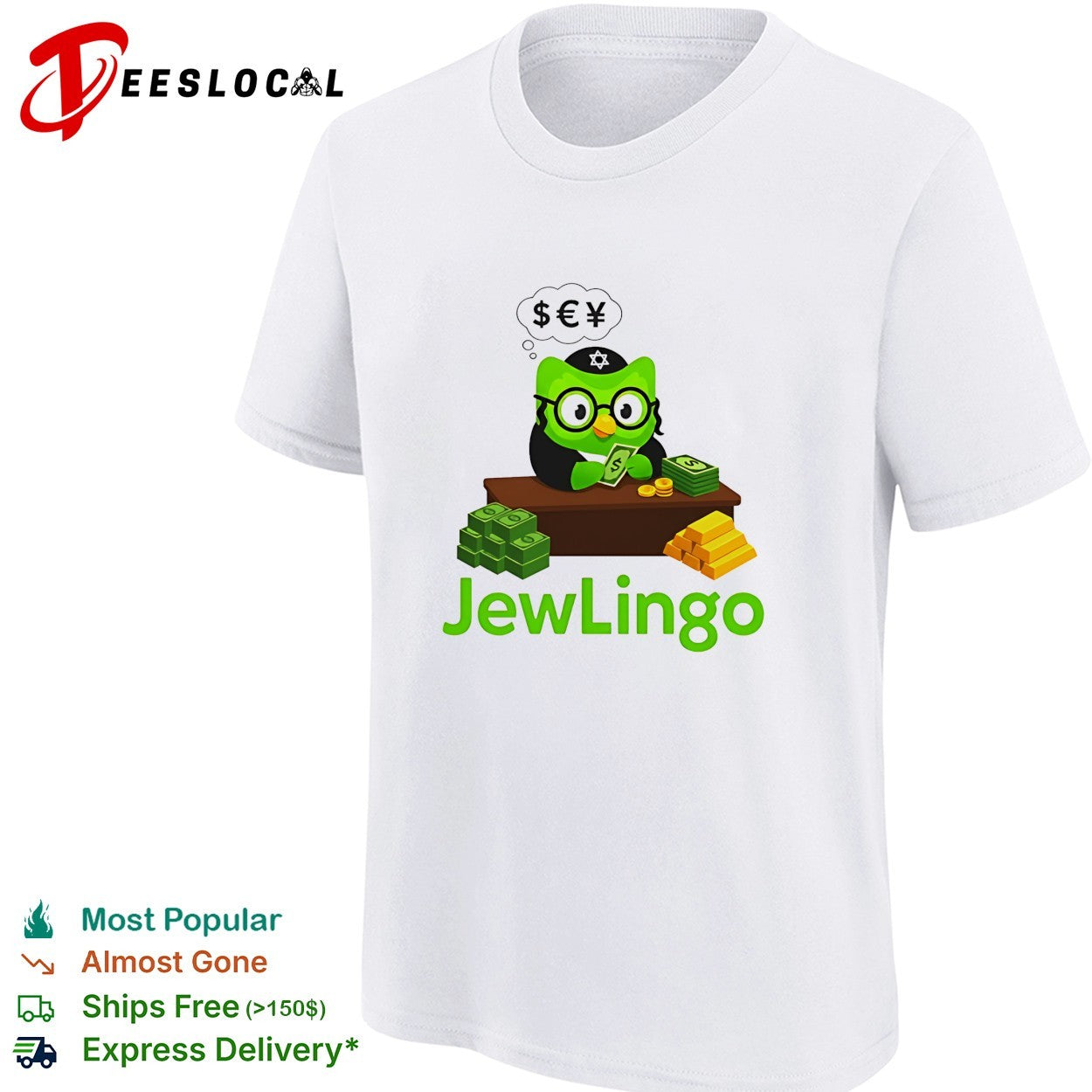 JewLingo Duolingo Movie meme shirt