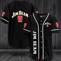 FASHION Jim Beam Baseball Jerseys Botton Shirt