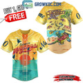 Jimmy Buffett Party At The End Of The World Personalized Baseball Jersey