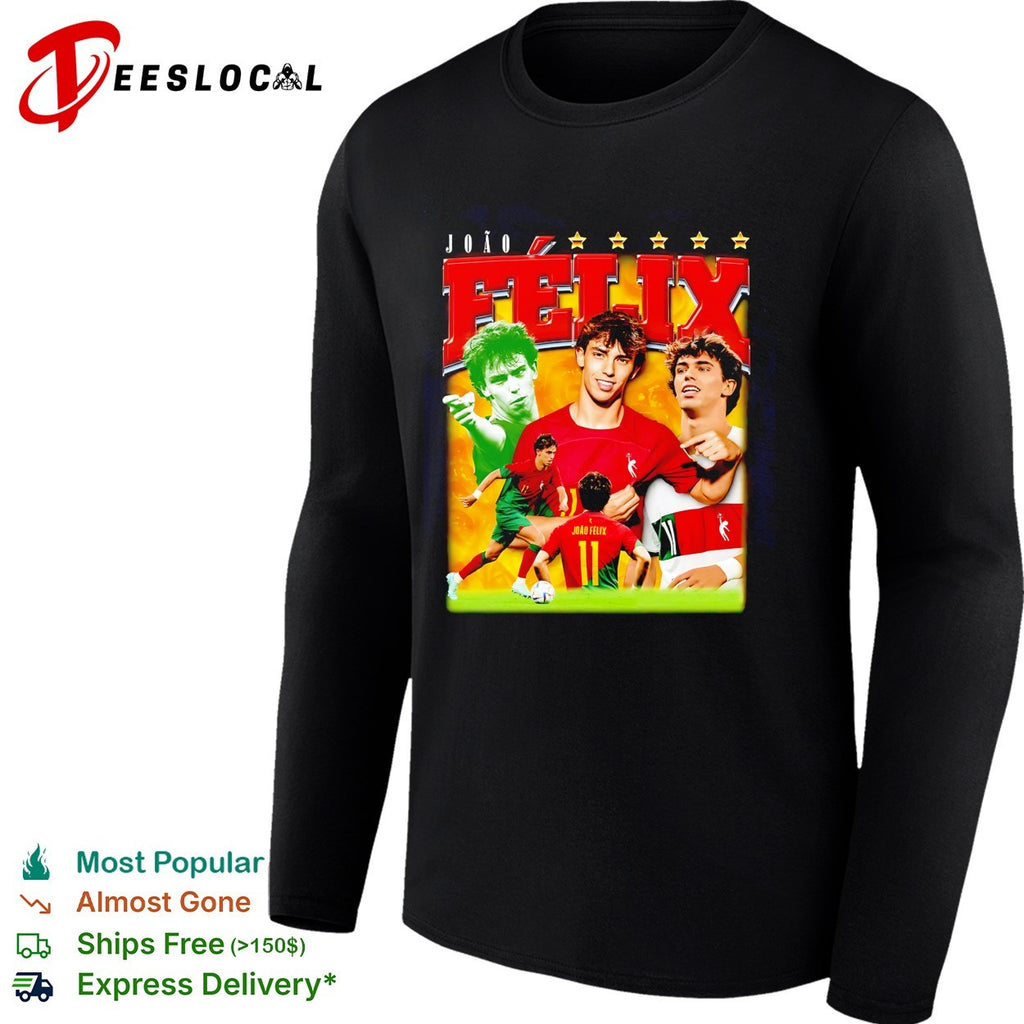 Joao Felix action shots collage shirt