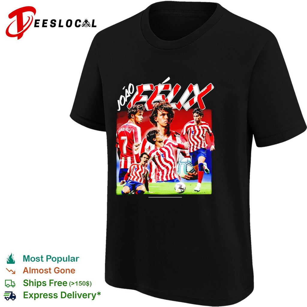 Joao Felix dribbling collage shirt