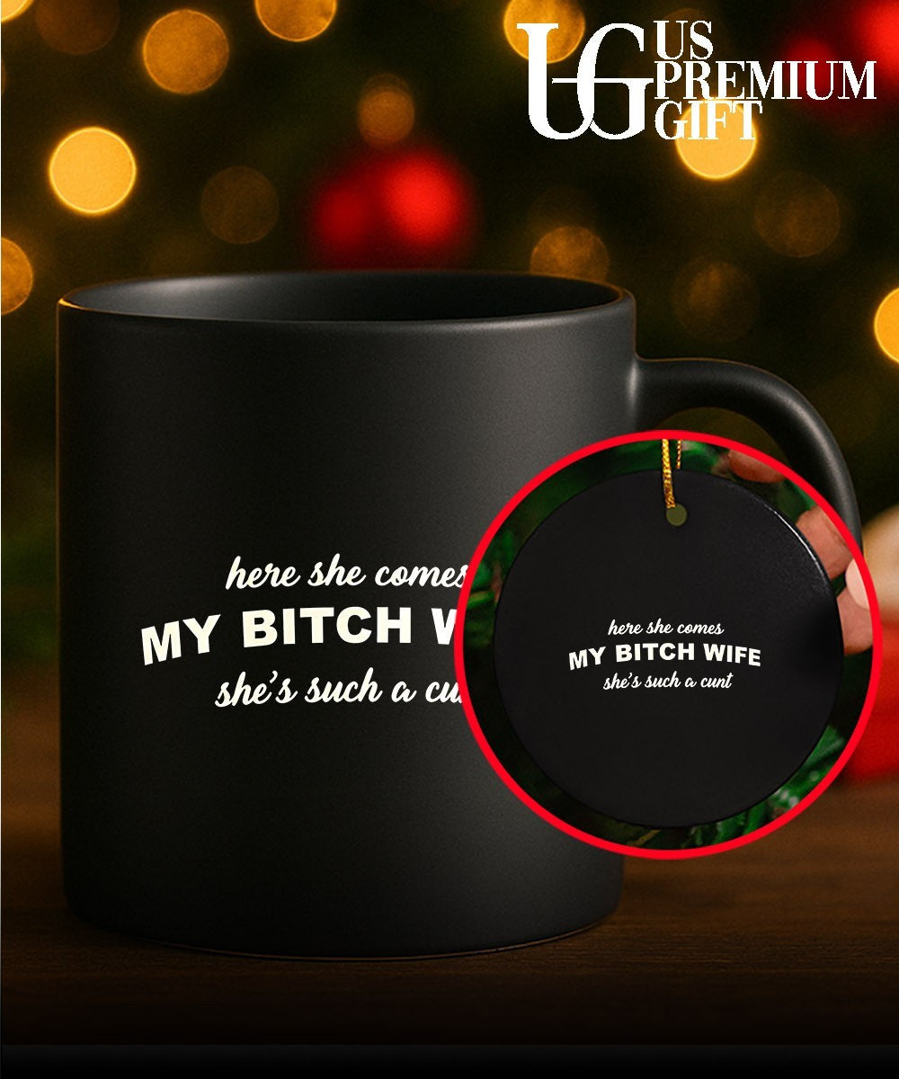 Joe Giudice here she comes my bitch wife she’s such a cunt shirt