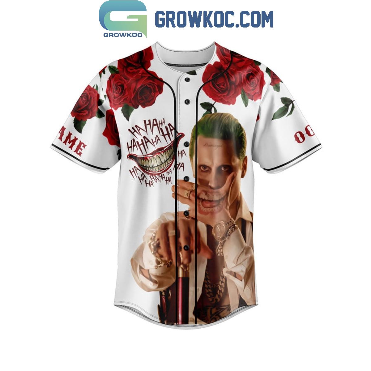 Joker You Get What You Deserve Fan Personalized Baseball Jersey