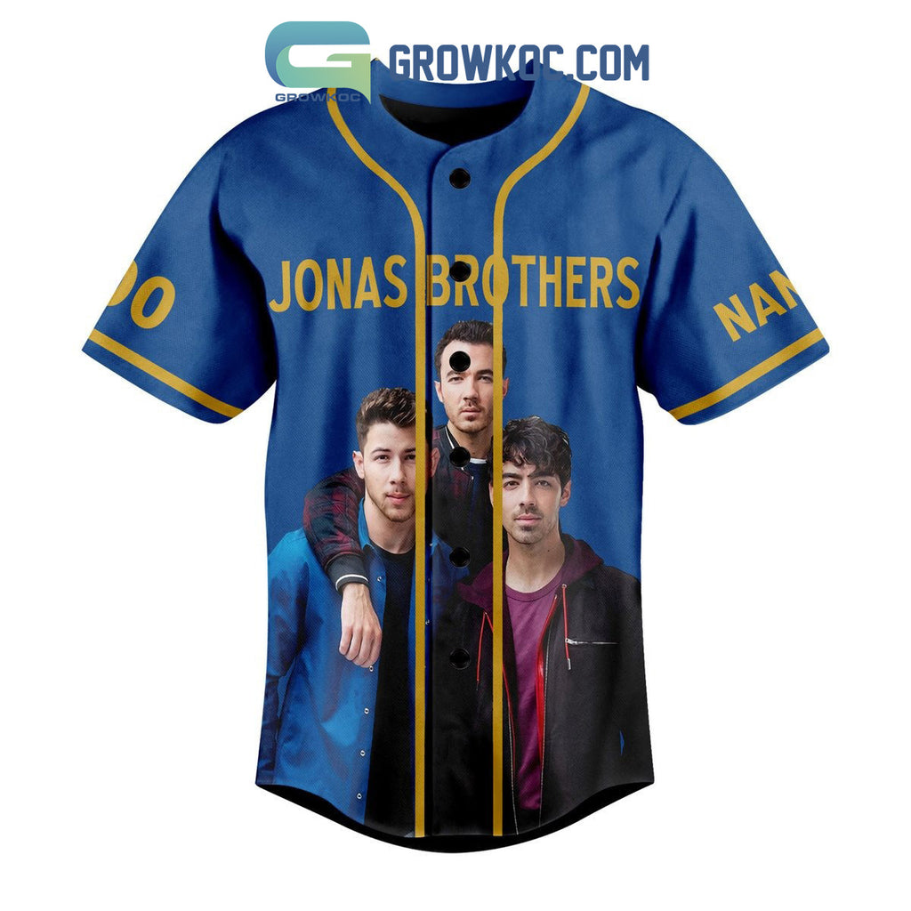 Jonas Brothers All Album Personalized Baseball Jersey