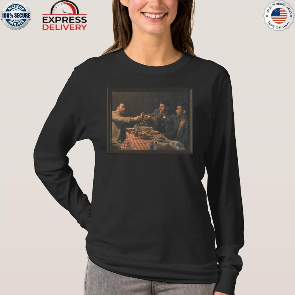 Jonas Brothers Greetings Tracklisting Frame Shirt