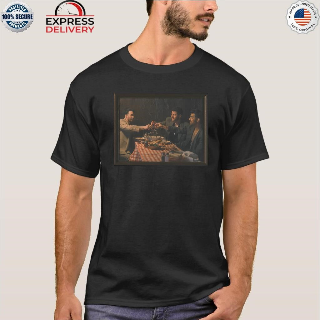 Jonas Brothers Greetings Tracklisting Frame Shirt