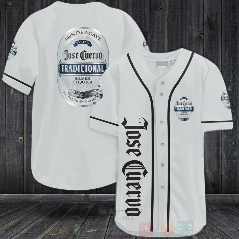 FASHION Jose Cuervo Baseball Jerseys Botton Shirt