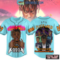 Juice Wrld 999 Music Is The Best Way To Communicate Personalized Baseball Jersey