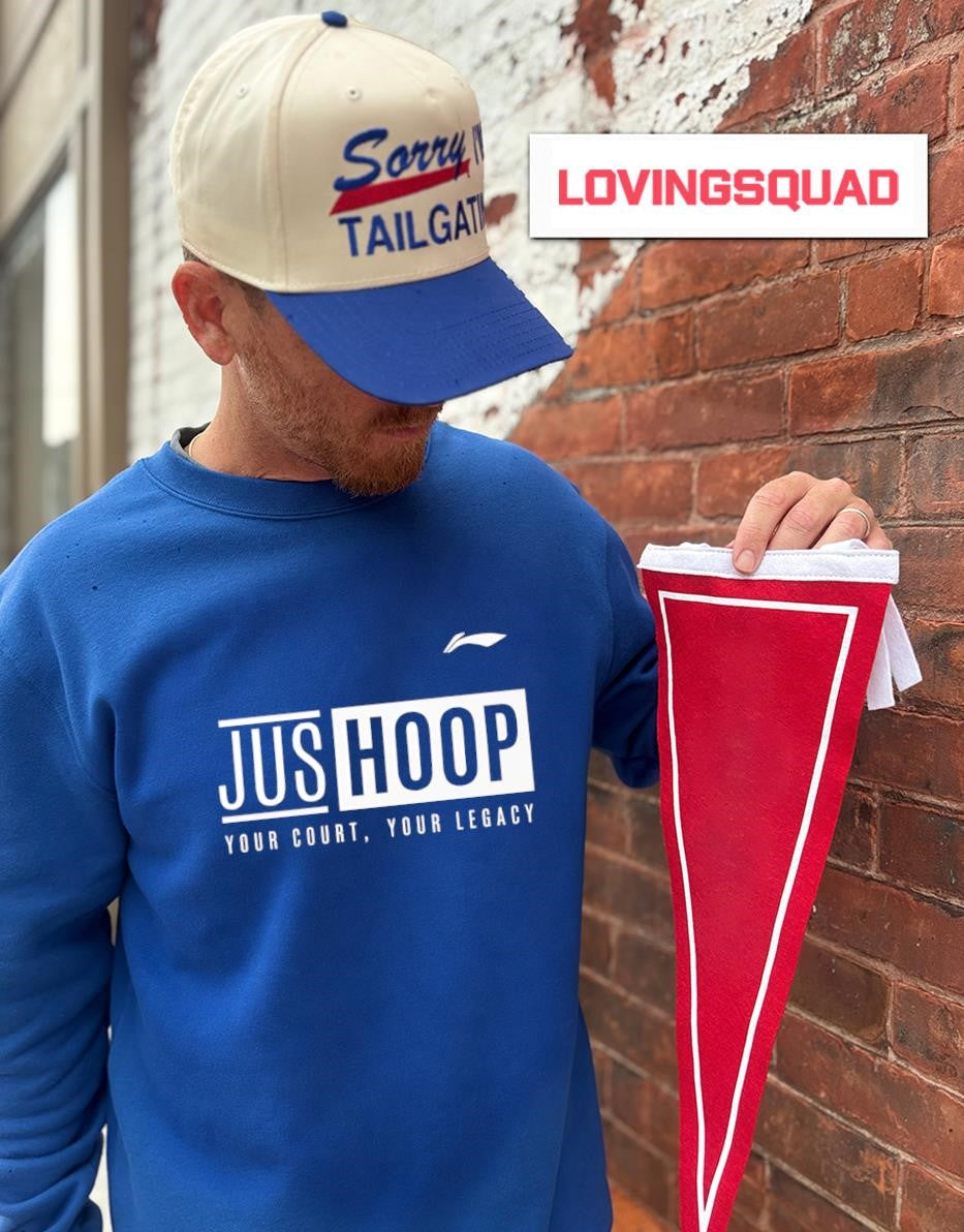JusHoop x Li-Ning basketball Your Court Your Legacy T-shirt