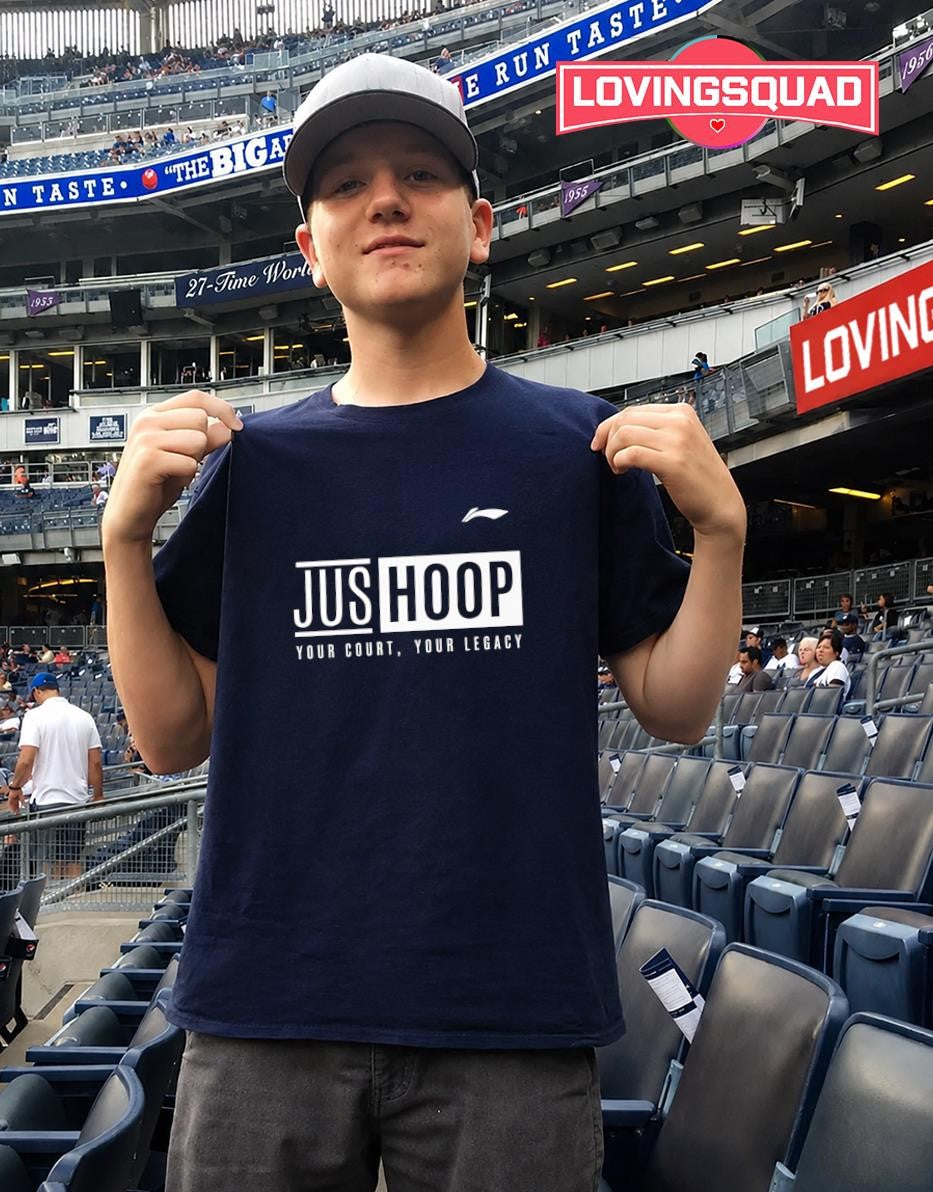 JusHoop x Li-Ning basketball Your Court Your Legacy T-shirt