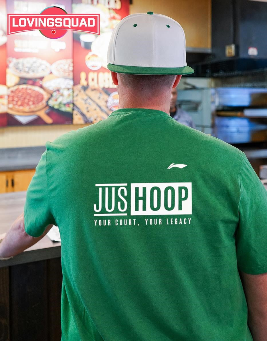 JusHoop x Li-Ning basketball Your Court Your Legacy T-shirt