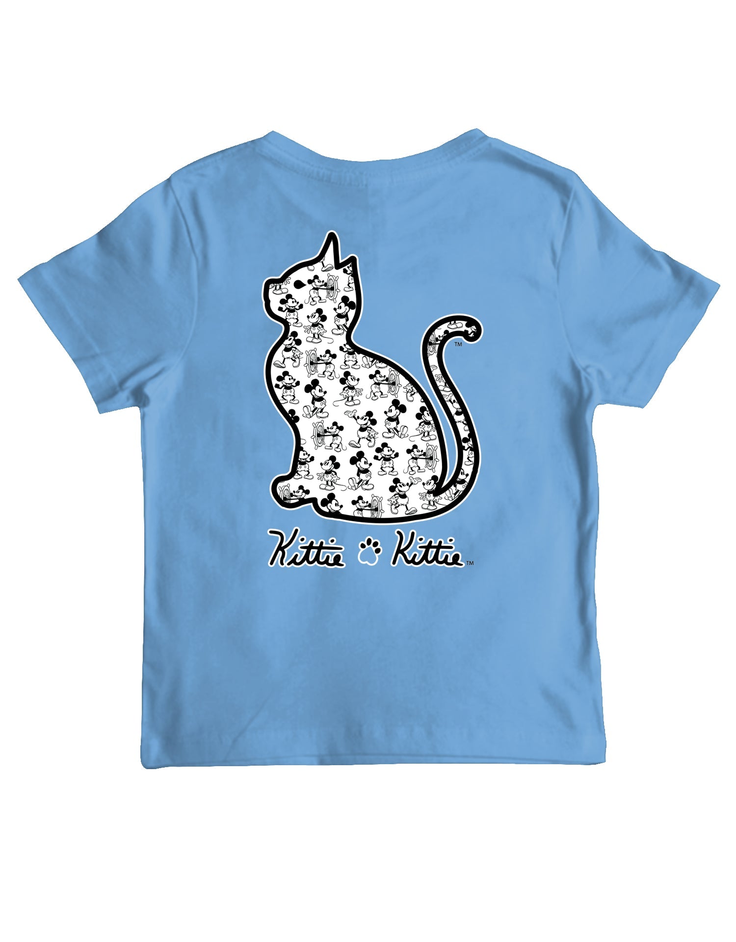 MOUSE PATTERN KITTIE, YOUTH SS