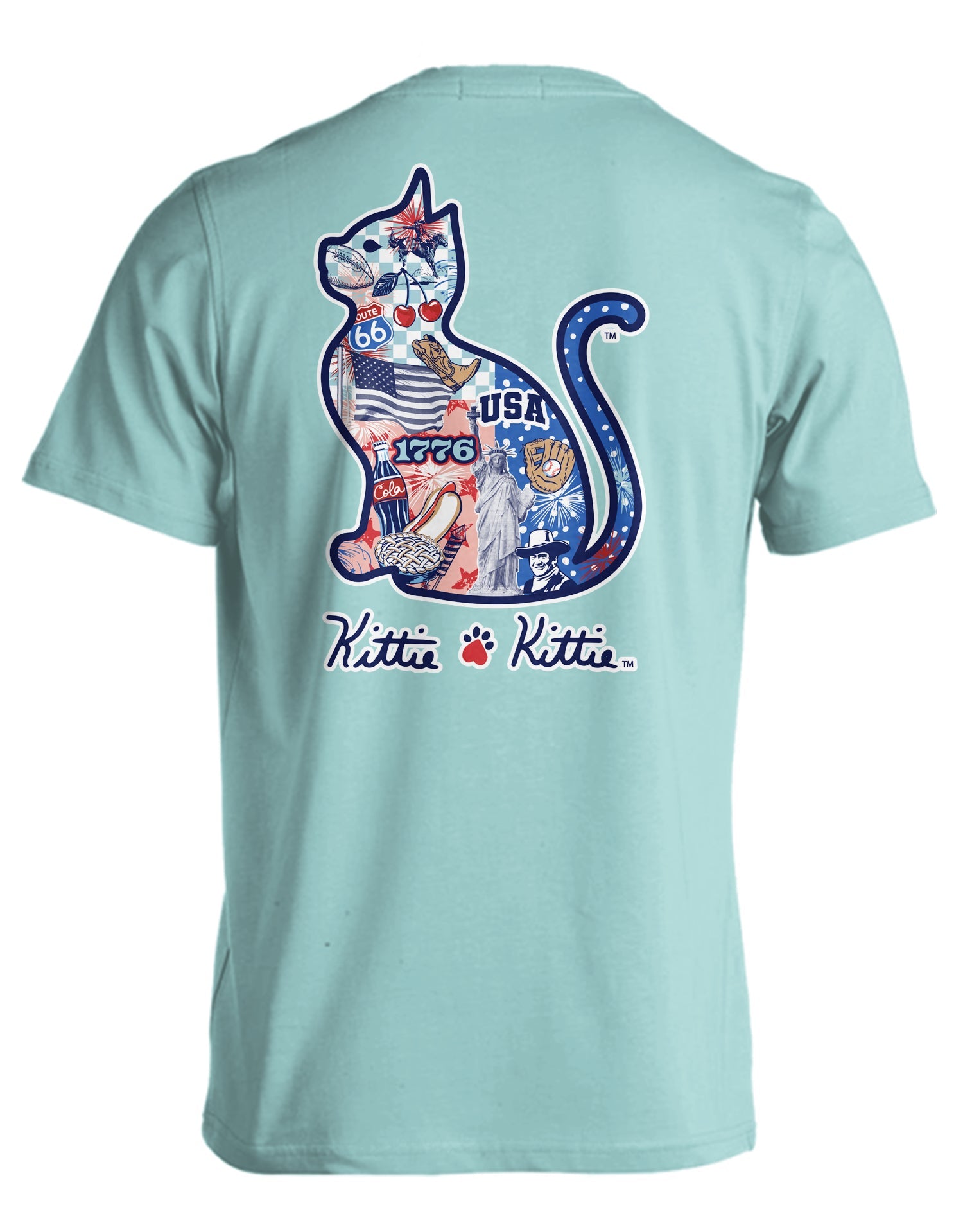 USA COLLAGE KITTIE