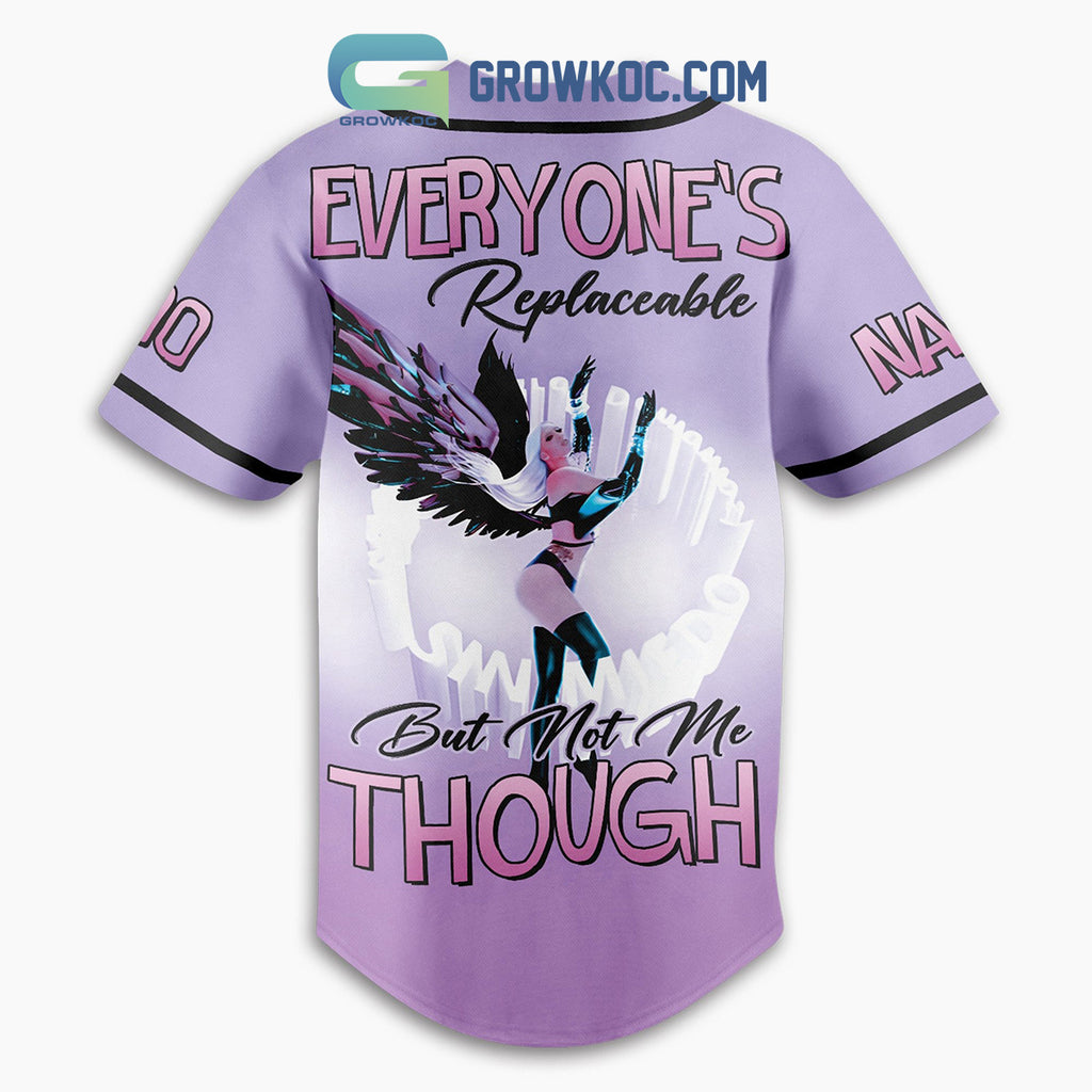 Kali Uchis Everyone’s Replaceable But Not Me Though Personalized Baseball Jersey