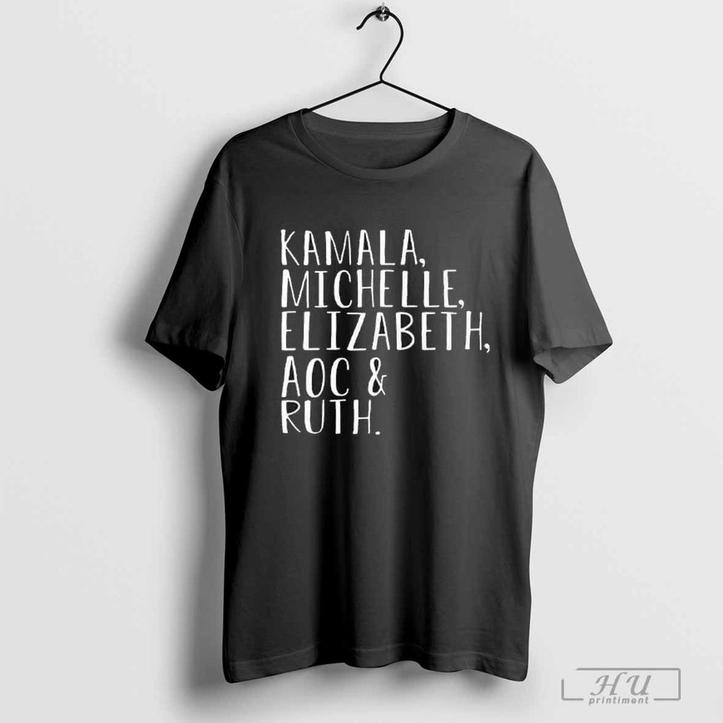Kamala Michelle Elizabeth Aoc Ruth T-Shirts, Hoodie, Sweatshirt | InkRitualCo.com