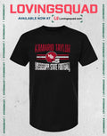 Kamario Taylor Mississippi State Football Distressed T-shirt
